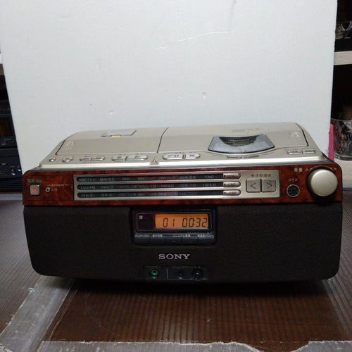 Sony Cd Md Cassette Deck Fm/Am