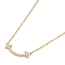 Tiffany Necklace Co T 40.5/46Cm K18Pg