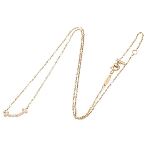 Tiffany Necklace Co T 40.5/46Cm K18Pg
