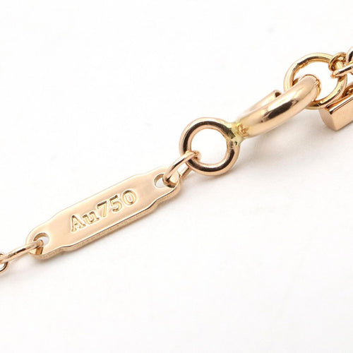 Tiffany Necklace Co T 40.5/46Cm K18Pg