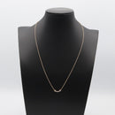 Tiffany Necklace Co T 40.5/46Cm K18Pg