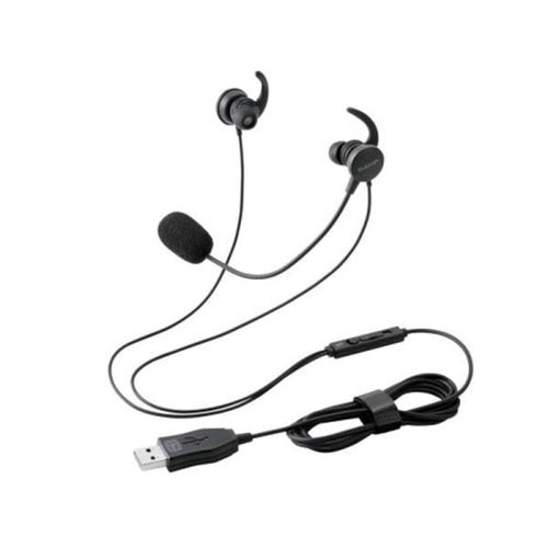 Elecom Wired Earphone Usb-A Hs-Ep21Subk 4549550375801 Wj204