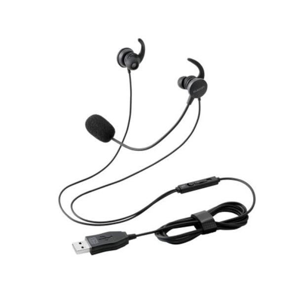 Elecom Wired Earphone Usb-A Hs-Ep21Subk 4549550375801 Wj204