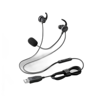 Elecom Wired Earphone Usb-A Hs-Ep21Subk 4549550375801 Wj204