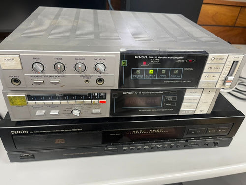 Denon Av Amplifier Pma-35 Tu-55 Dcd-850