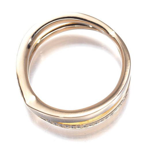 Tiffany Ring X 9 K18Pg #193645