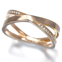 Tiffany Ring X 9 K18Pg #193645