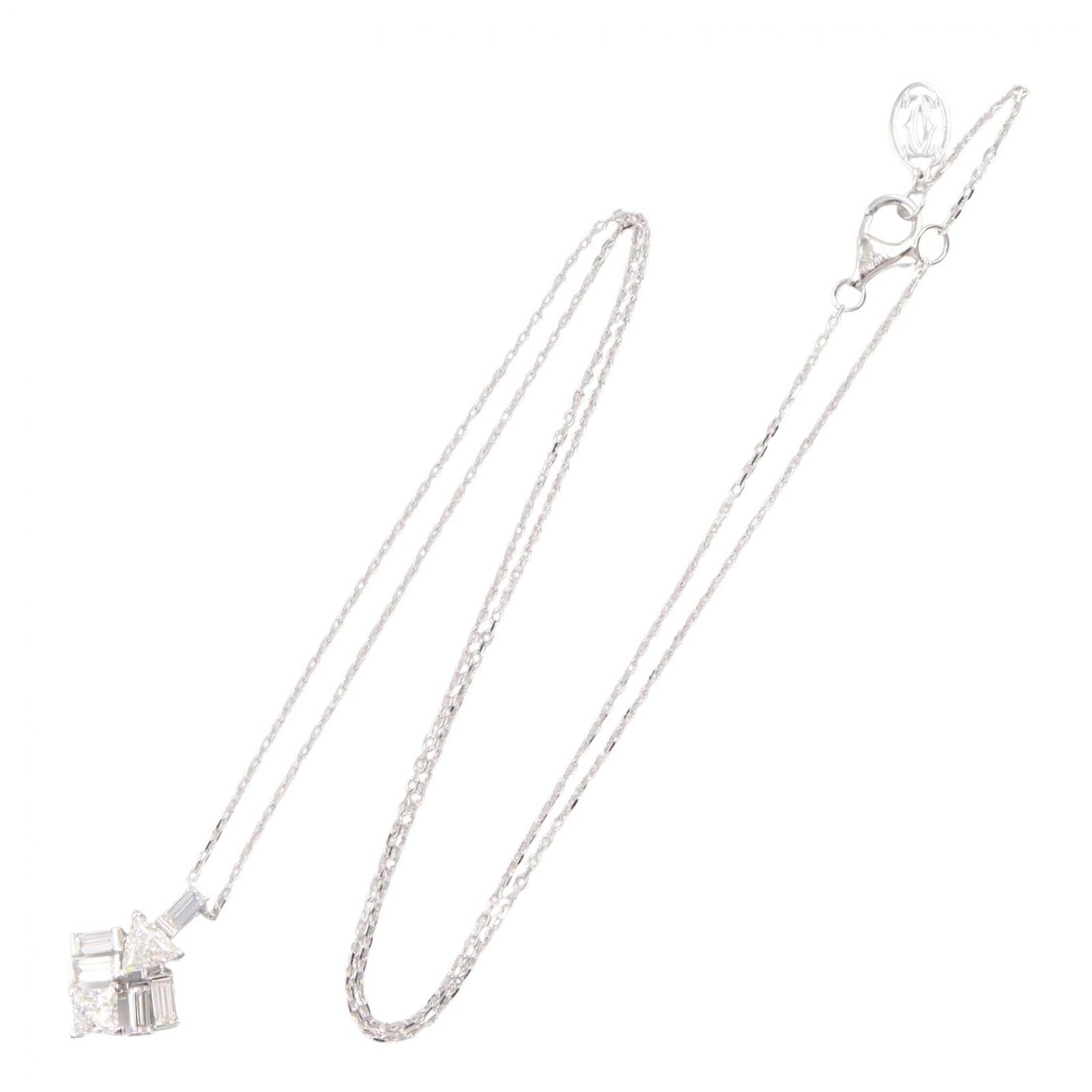 Cartier Necklace 43.5/46 K18Wg