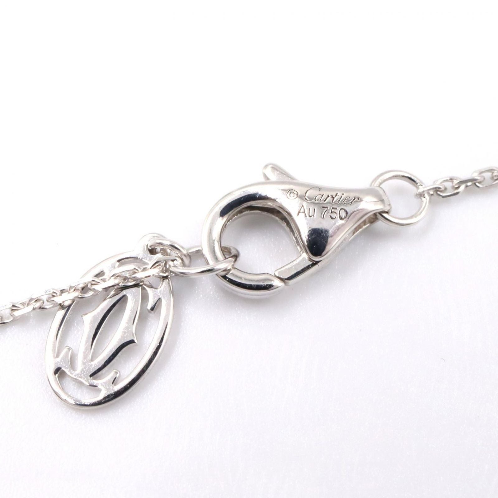 Cartier Necklace 43.5/46 K18Wg
