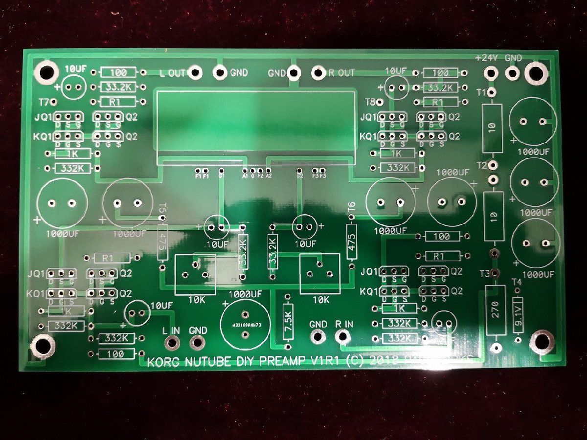 Others Korg Nutube B1 Preamp V1R1 Nelson Pass 152X102Mm Diyaudio S0A135