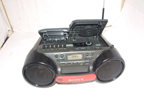 Sony Cd Md Cassette Deck Cfd-980 Widdit 98