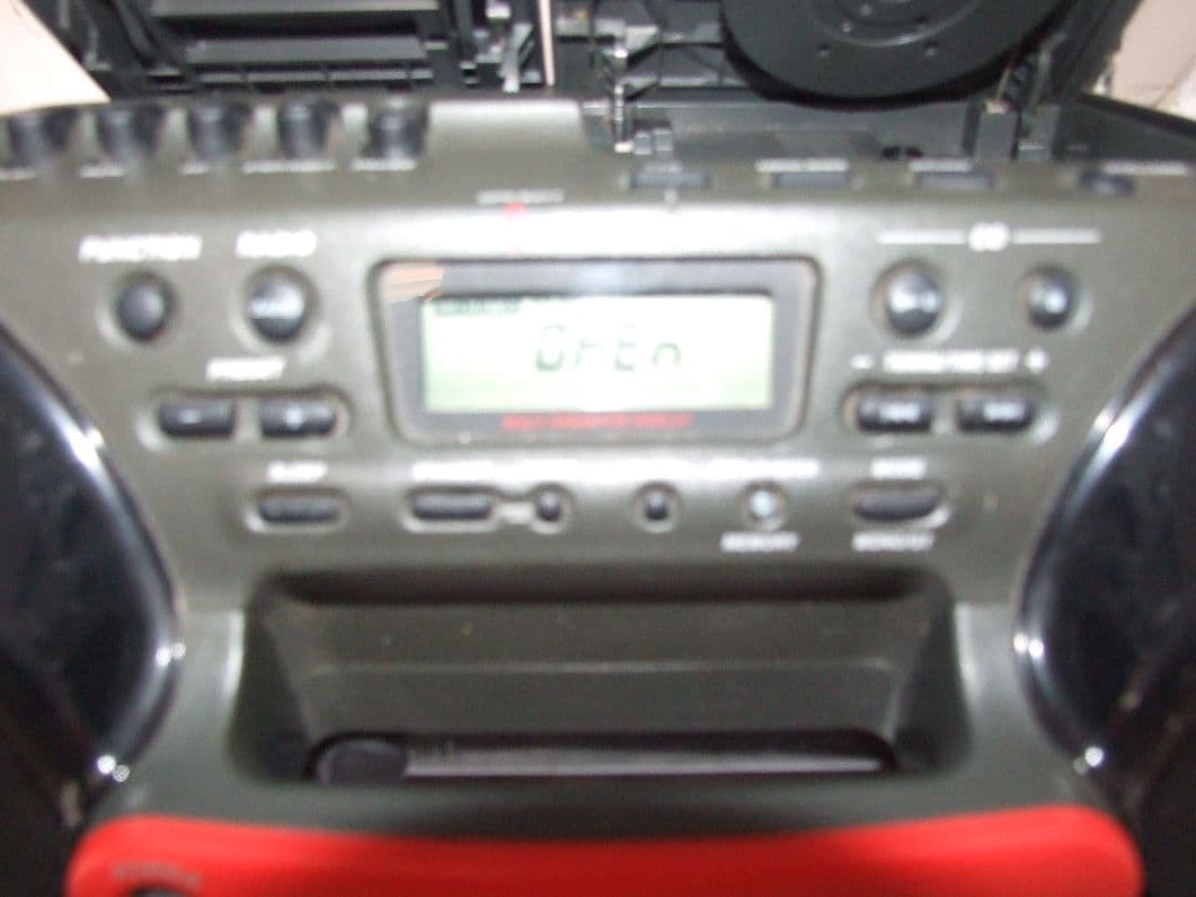 Sony Cd Md Cassette Deck Cfd-980 Widdit 98