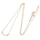 Tiffany Necklace Co T 40/45.5 K18