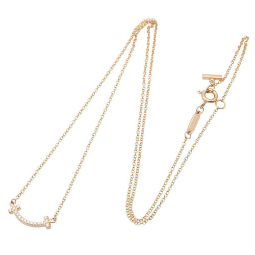 Tiffany Necklace Co T 40/45.5 K18
