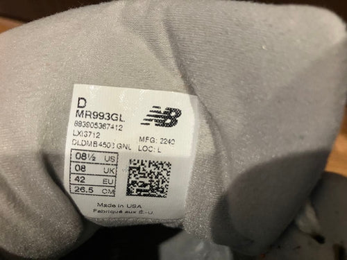 New Balance Sneakers Mr993Gl Made In Usa