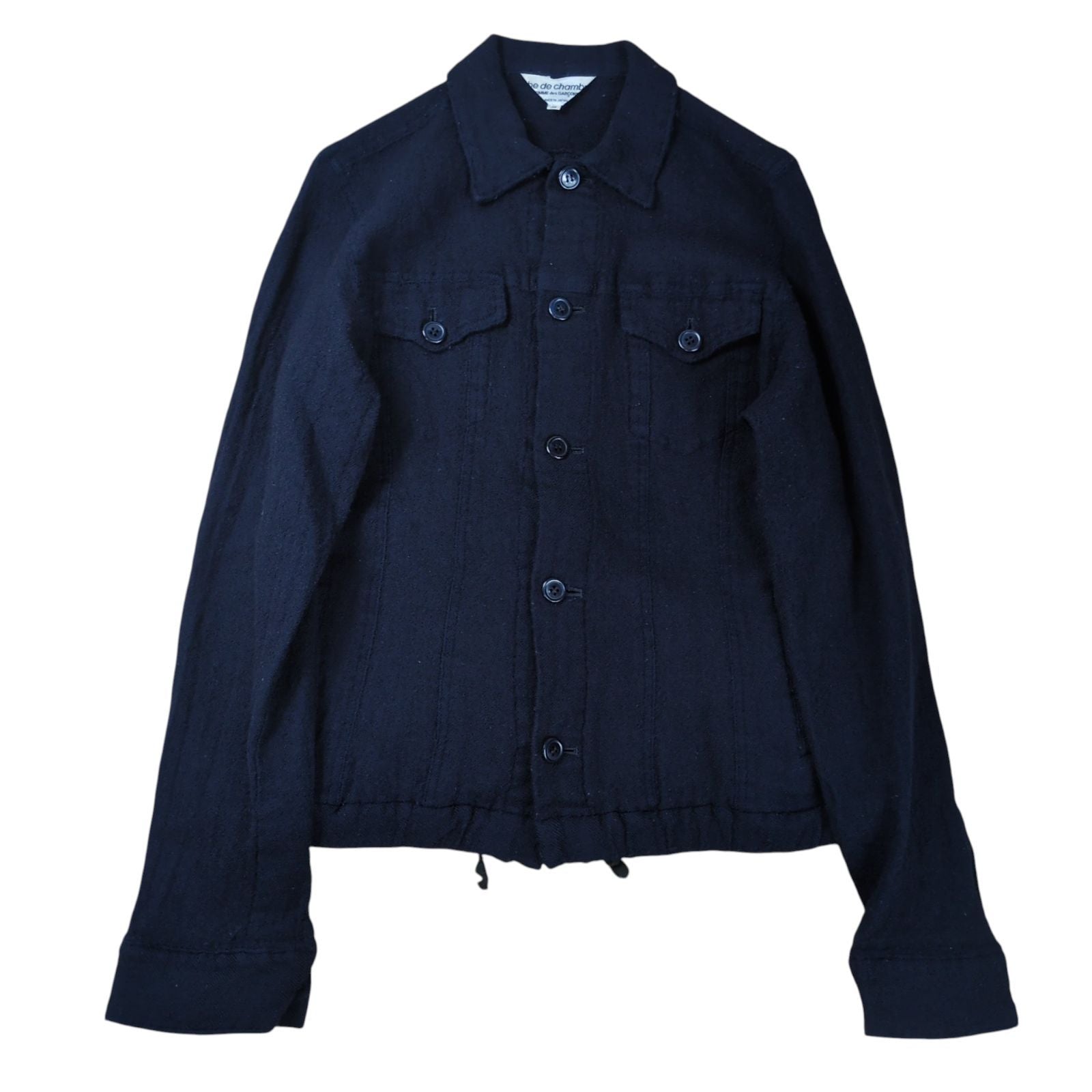 Comme Des Garcons Jumper Blouson "Robe De Chambre 2003Aw Wool Fulling Tracker