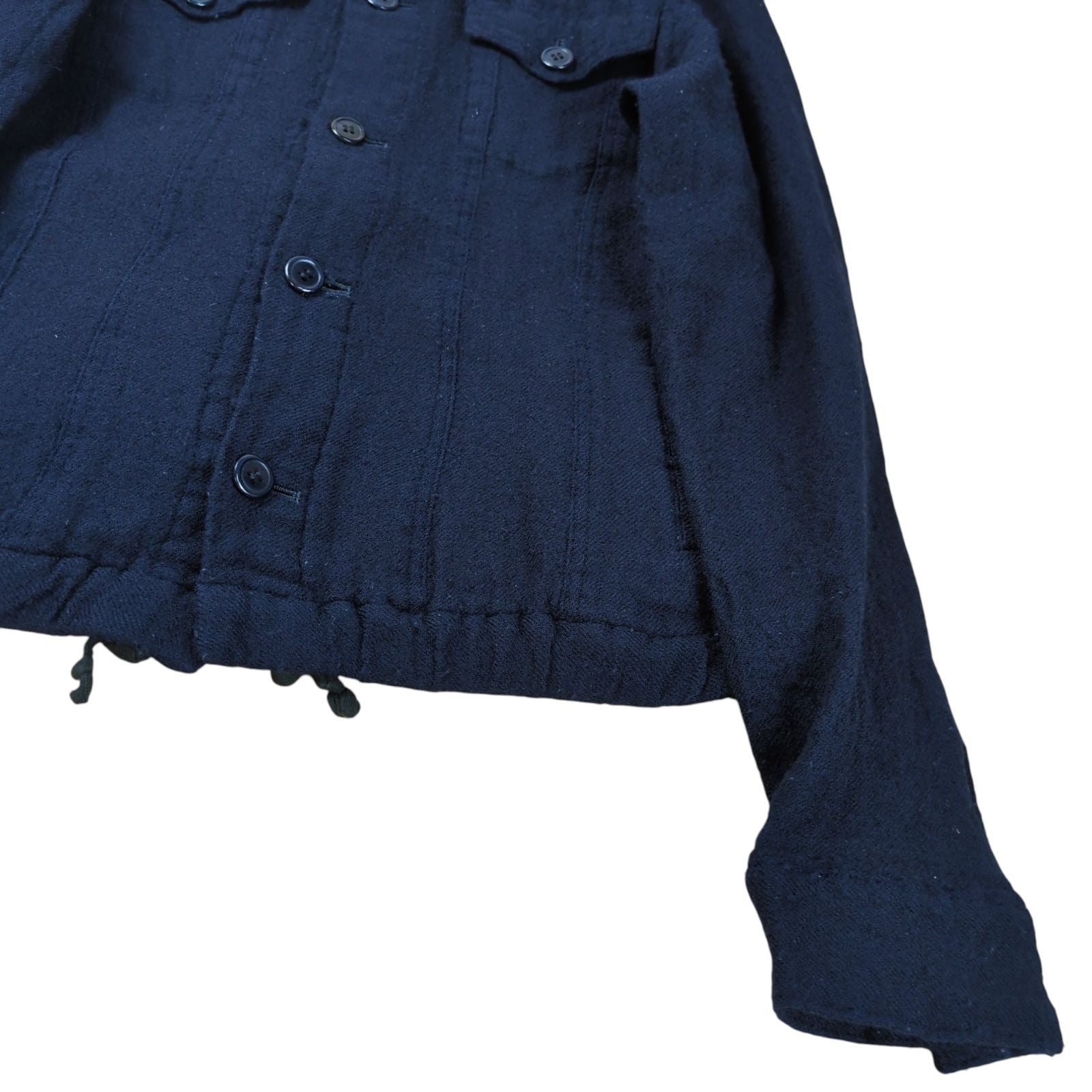 Comme Des Garcons Jumper Blouson "Robe De Chambre 2003Aw Wool Fulling Tracker