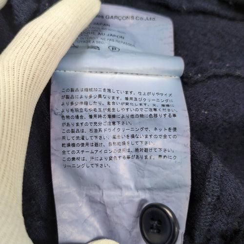 Comme Des Garcons Jumper Blouson "Robe De Chambre 2003Aw Wool Fulling Tracker