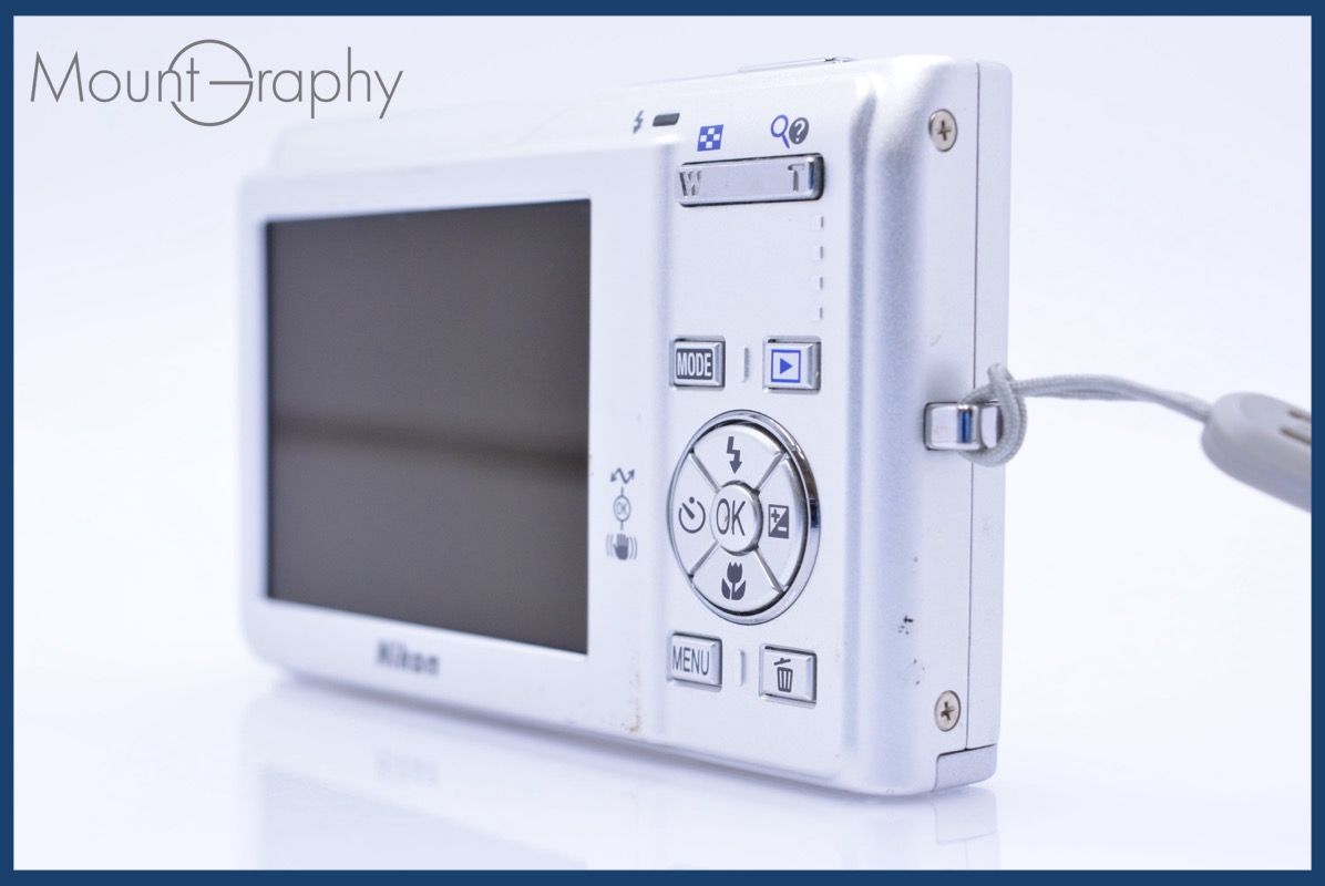 Compact Digital Camera Nikon Coolpix S200 3X #Yk6871