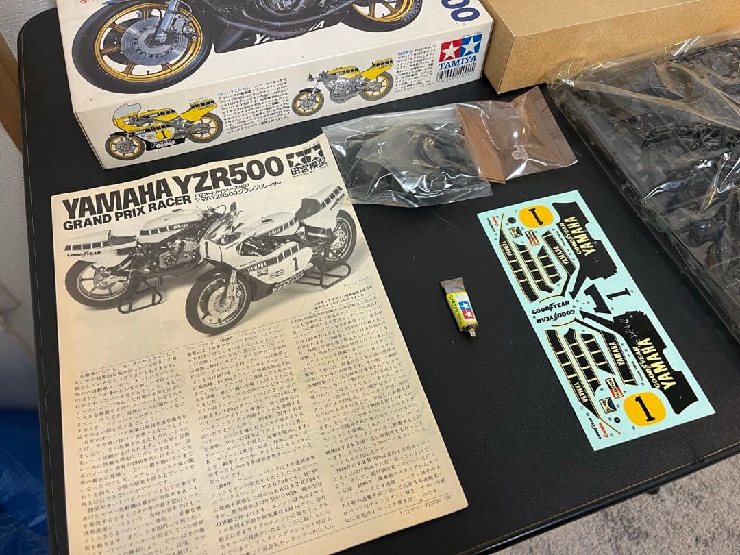 Tamiya Motorcycles Yamaha Yzr500 1/12