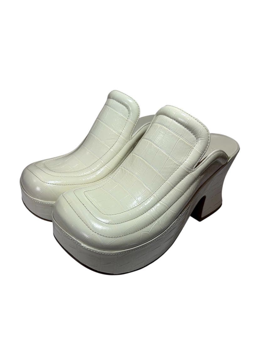 Bottega Veneta Mules /37 White