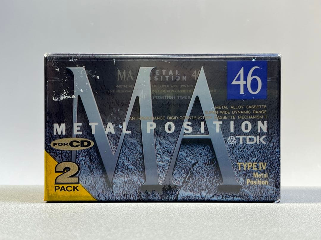 Tdk Cassette Tapes Ma 46 2 Cd
