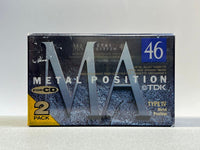 Tdk Cassette Tapes Ma 46 2 Cd