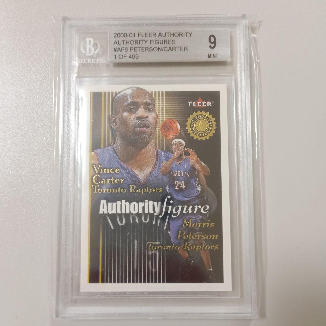 Nba Bgs Mint 9 Vince Carter/M Peterson