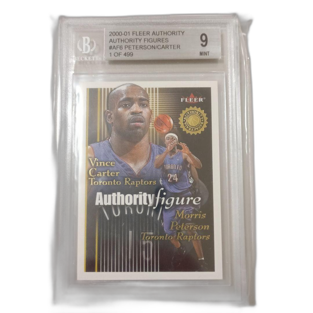 Nba Bgs Mint 9 Vince Carter/M Peterson
