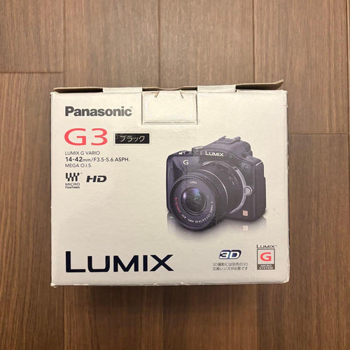 Panasonic Mirrorless Interchangeable Lips Lumix G3