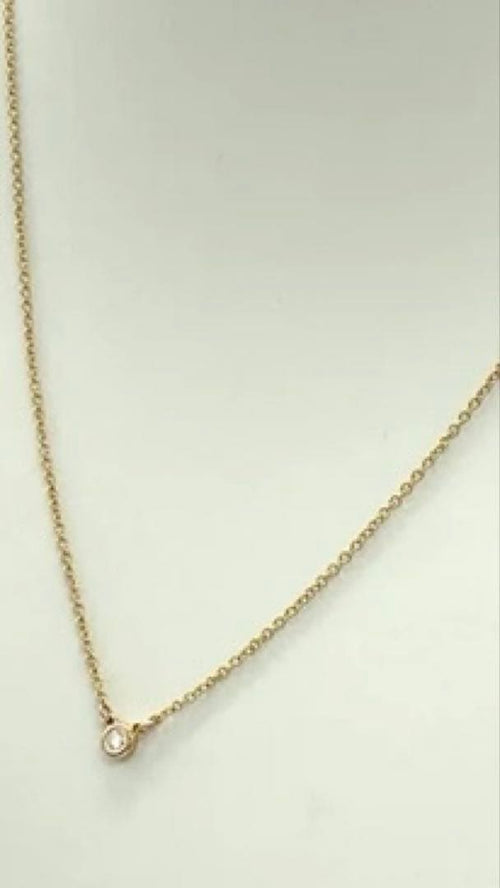 Tiffany Necklaces K18 1P