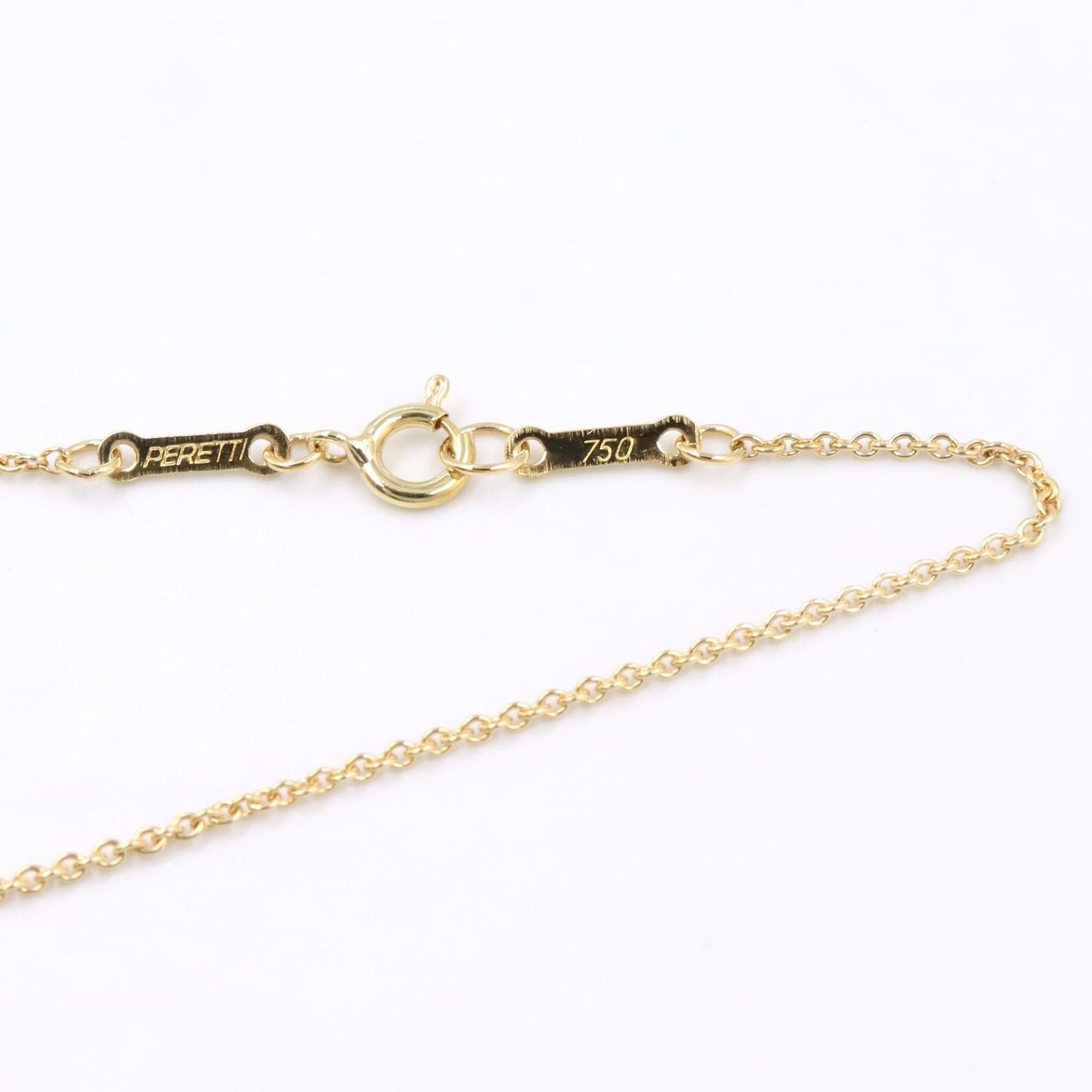 Tiffany Necklace Co K18 Used A