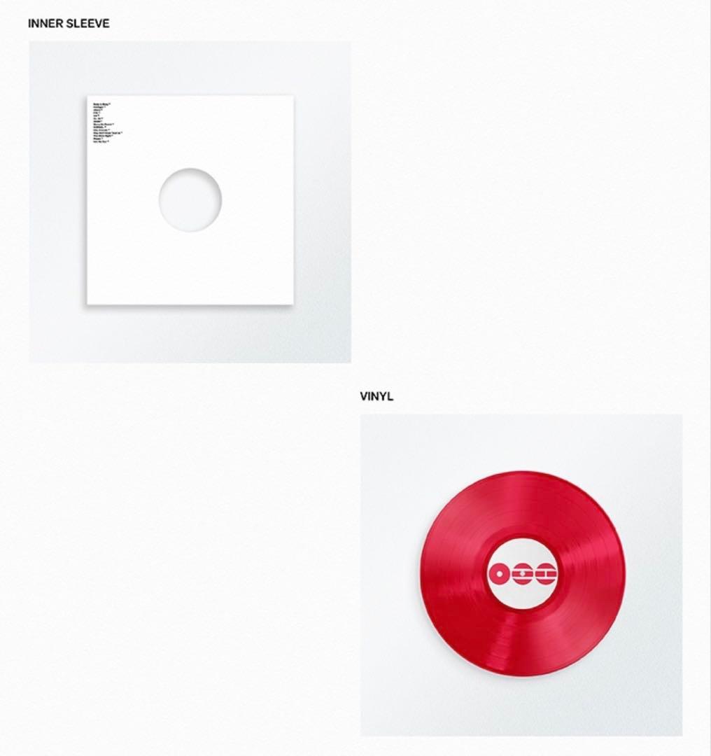 K-Pop Asian Music Bts Arirang Group Red Vinyl Ver.