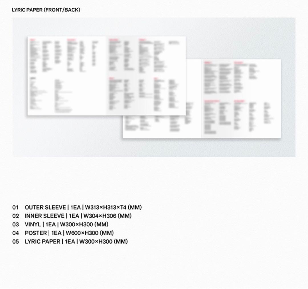 K-Pop Asian Music Bts Arirang Group Red Vinyl Ver.