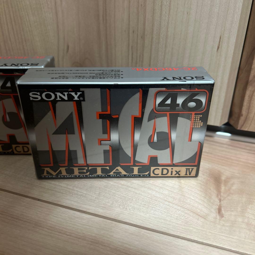 Sony Cassette Tapes Metal Cdix Iv 46 4