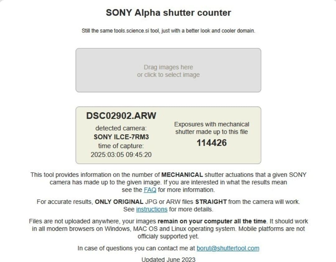 Sony Mirrorless Interchangeable Lips A7 R Iii