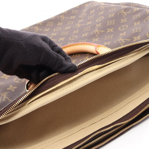 Louis Vuitton Boston Bag Travel 24H 2Way M41399 Pvc Used A