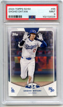 Topps Mlb Psa Psa9 Mint 2024 50/50 #66 Hr #34 Shohei Ohtani