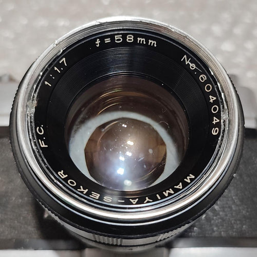 Mamiya Slr Camera (Film) Prismat Np Sekor F1.7