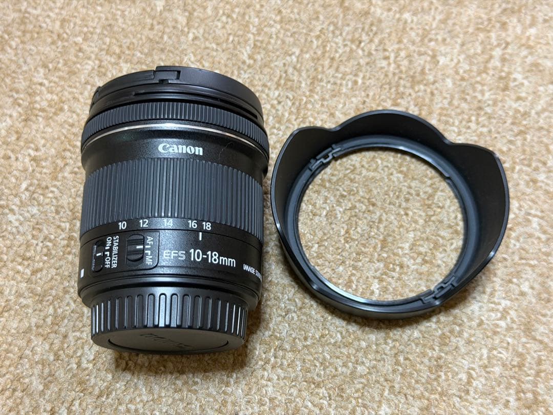 Canon Zoom Lenses Ef-S 10-18Mm F4.5-5.6 Is Stm