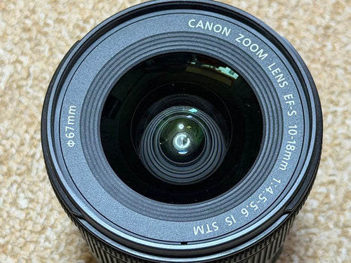 Canon Zoom Lenses Ef-S 10-18Mm F4.5-5.6 Is Stm