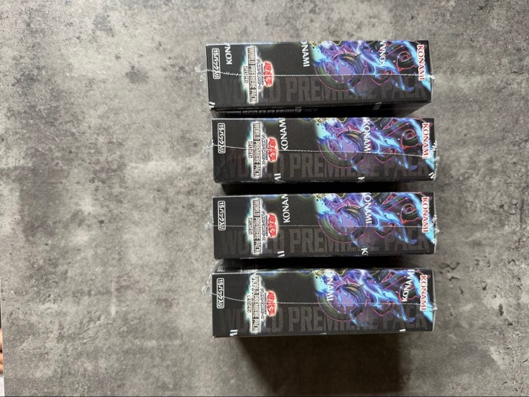Yu-Gi-Oh! Ocg Duel Monsters (Japanese) World Premiere Pack 2024 4Box