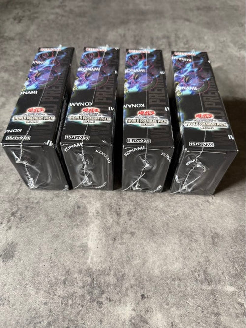 Yu-Gi-Oh! Ocg Duel Monsters (Japanese) World Premiere Pack 2024 4Box
