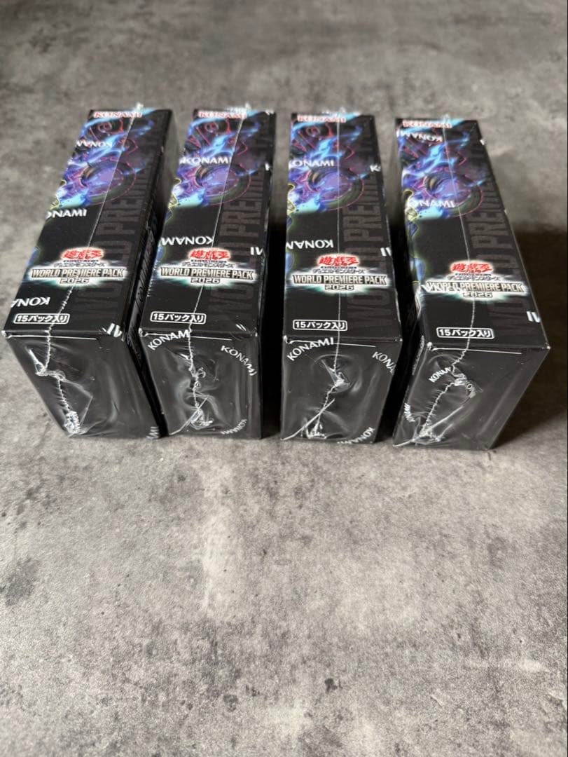 Yu-Gi-Oh! Ocg Duel Monsters (Japanese) World Premiere Pack 2024 4Box