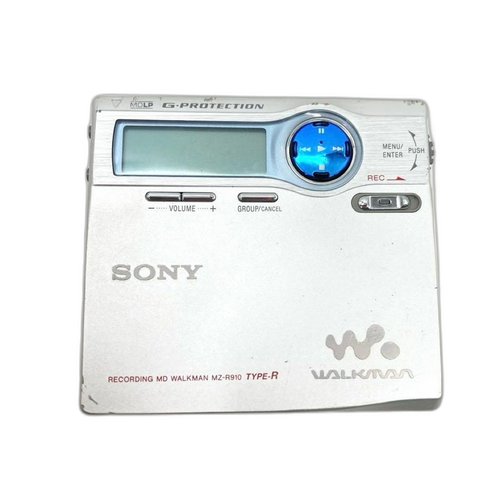 Sony Portable Md Player Mz-R910 Mdlp