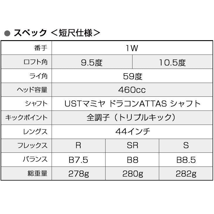 Works Golf Driver 44 9.5 R Sr S