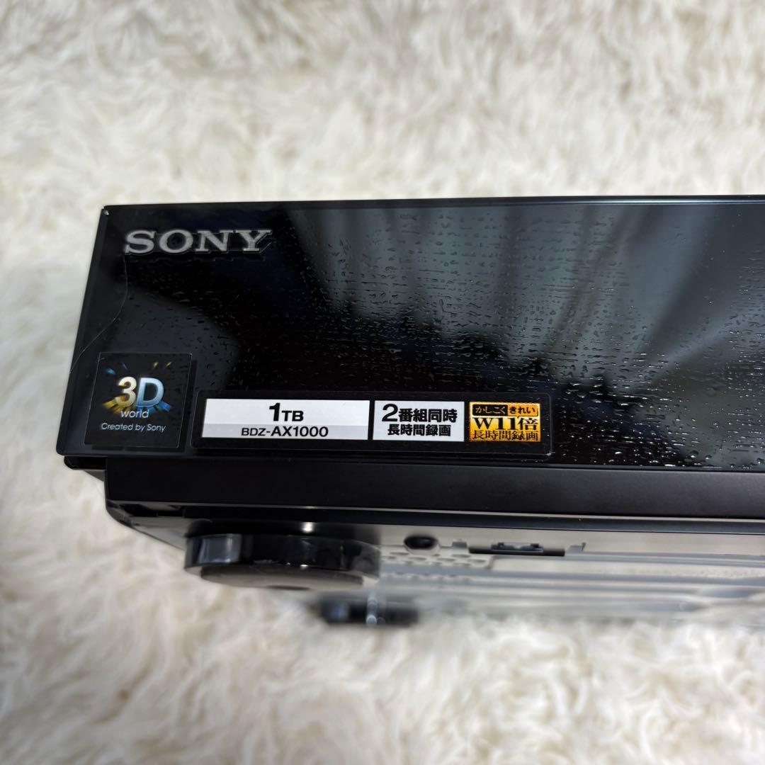 Sony Blu-Ray Recorders Bdz-Ax1000 1Tb