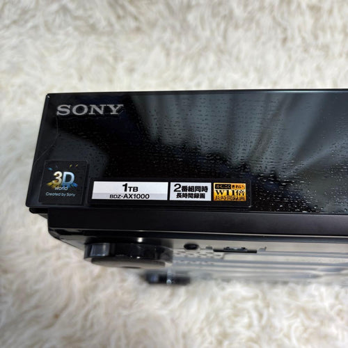 Sony Blu-Ray Recorders Bdz-Ax1000 1Tb