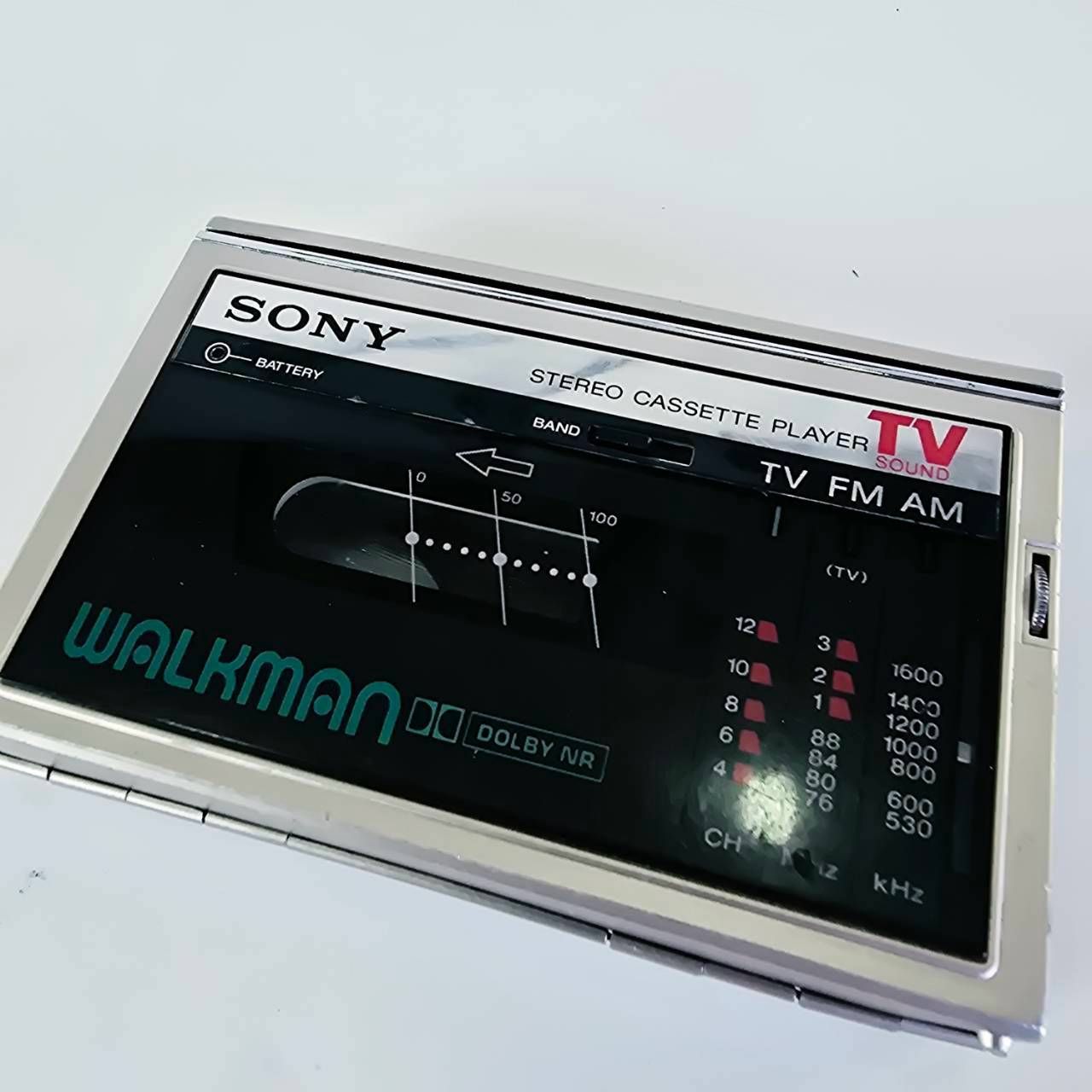 Cd Md Cassette Deck Sony Wm-F30 Walkman