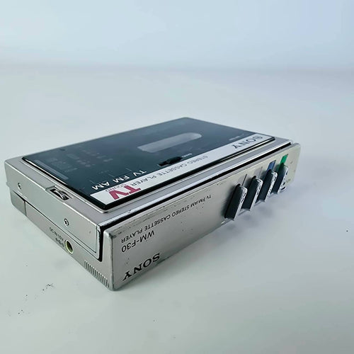 Cd Md Cassette Deck Sony Wm-F30 Walkman
